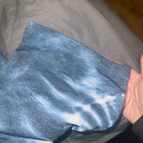 Lane Bryant Livi Tie Dye Blue Sweats - Picture 6 of 7